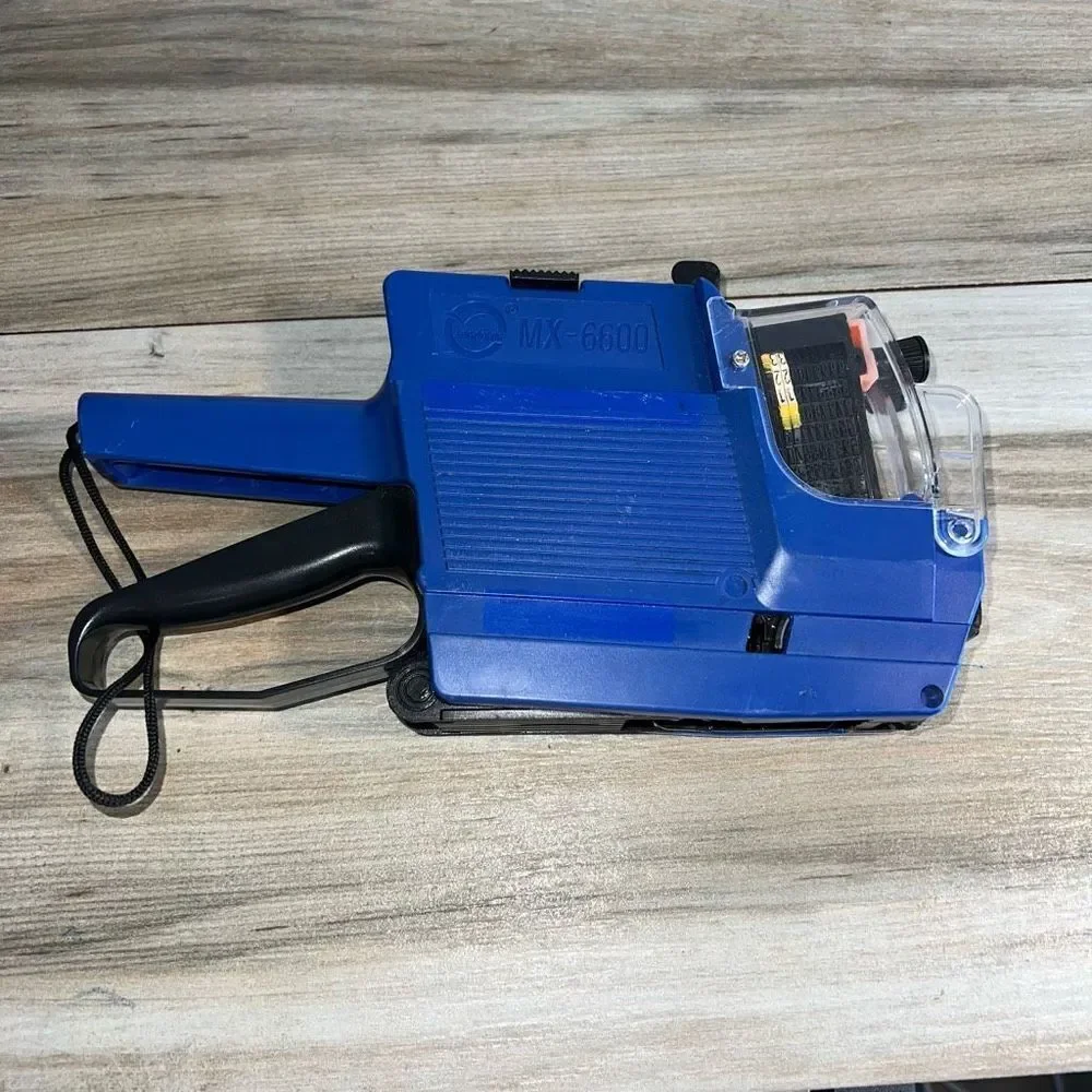 MX 6600 L-Plus Label Gun | 2 Lines 10 Characters Commercial Pricing Gun Read